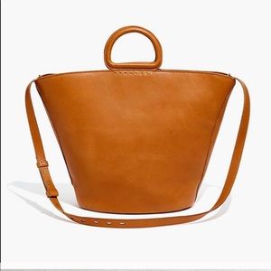 The Madewell Burnished Carmel Westport Tote Bag